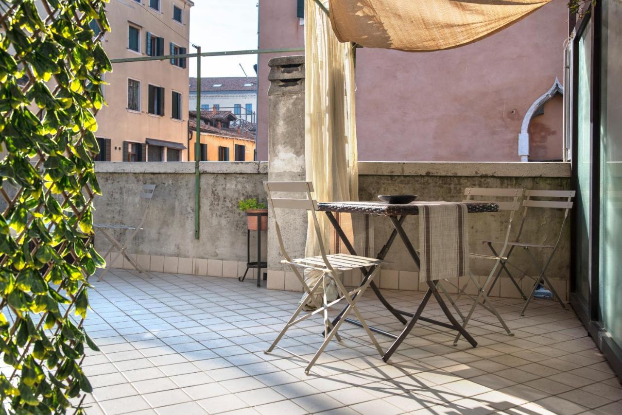 Tre Sestieri Terrace Canal View Venetië Buitenkant foto