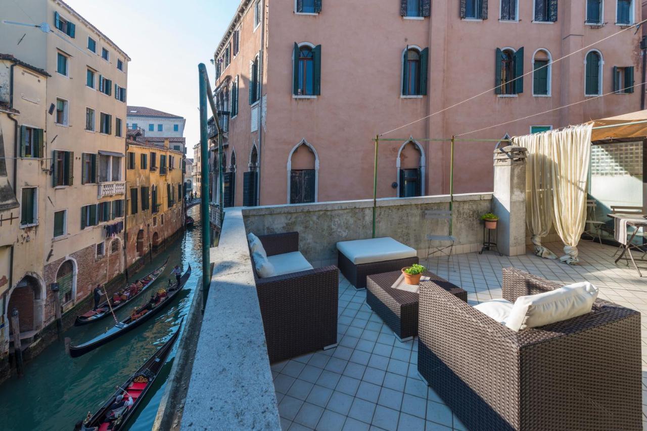 Tre Sestieri Terrace Canal View Venetië Buitenkant foto