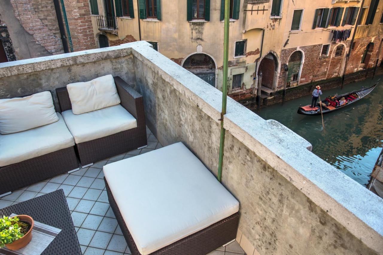 Tre Sestieri Terrace Canal View Venetië Buitenkant foto